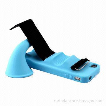 Silicone Bike Horn Stand for iPhone, Handsfree, Easy-to-listen to Music, 10 Colors for Choice